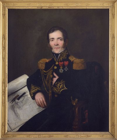 Portrait of Admiral Anne Chretien Louis de Hell by Anonymous Anonymous