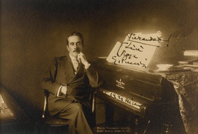 Portrait of the Composer Giacomo Puccini (1858-1924) by Anonymous Anonymous