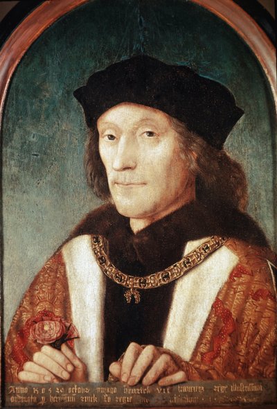 Portrait of the King of England Henry VII by Anonymous Anonymous
