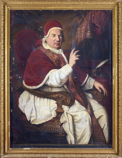 Portrait of Pope Benedict XIV by Anonymous Anonymous