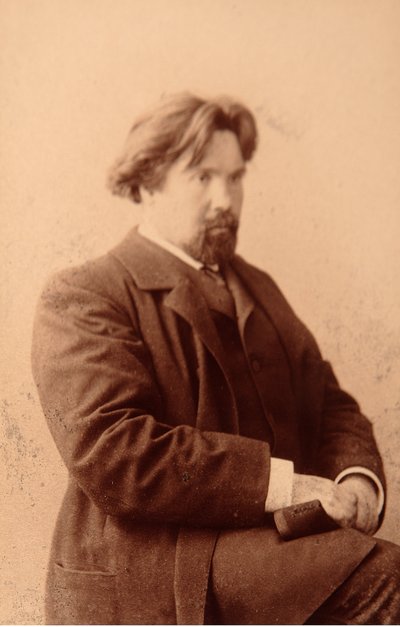 Portrait of the artist Vasilli Ivanovich Sourikov by Anonymous Anonymous