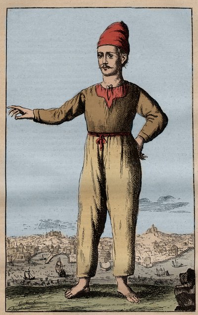 Portrait of the revolutionary Tommaso Aniello, called Masaniello (1622-1647), a Neapolitan fisherman, leader of the revolt against the Spaniards in 1647 by Anonymous Anonymous