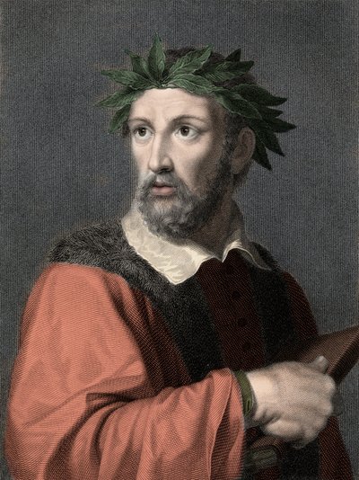 Portrait of the writer Torquato Tasso by Anonymous Anonymous
