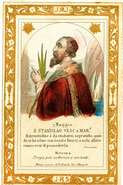 Saint Stanislaus the Martyr by Anonymous Anonymous