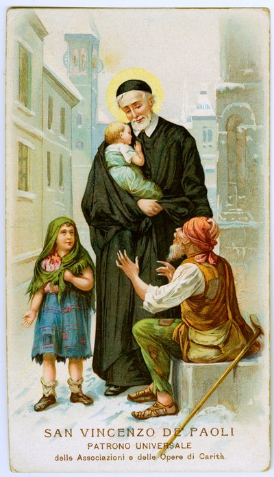 Saint Vincent de Paul (engraving) by Anonymous Anonymous