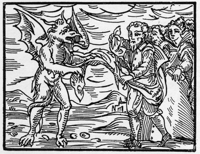 Satan stripped the sorcerers of their clothing - 