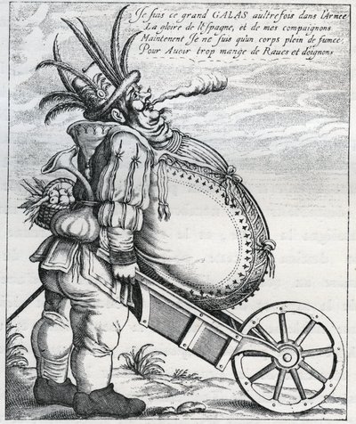 Satire Against Matthias Gallas, General of the Imperial Army During the Thirty Years