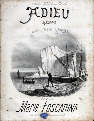 Score of the melody 