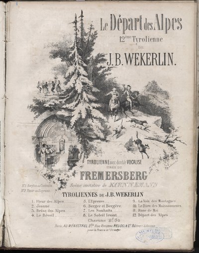Sheet music of 