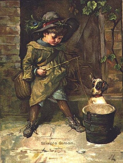 Simple Simon, nursery rhyme by Anonymous Anonymous