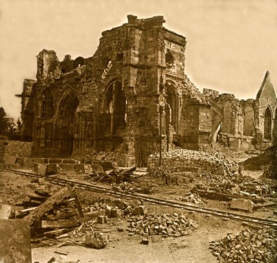 Stereoscopic glass plate on the First World War by Anonymous Anonymous