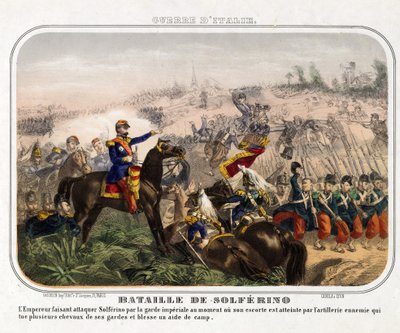 The Battle of Solferino (24 June 1859) by Anonymous Anonymous