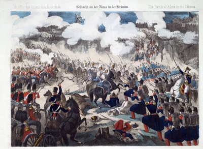 The Battle of the Alma on September 20 by Anonymous Anonymous