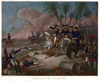 The Battle of the Pyramids by Anonymous Anonymous