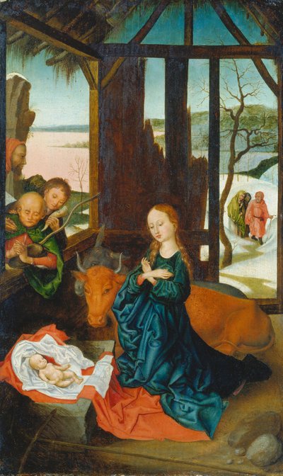 The Nativity by Anonymous Anonymous