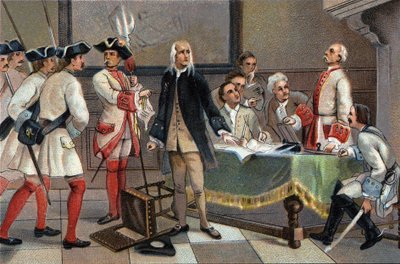 The arrest of Francois Anneessens in 1719 for instigating the Brussels riot in 1717 by Anonymous Anonymous