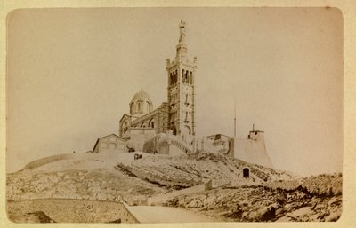 The city of Marseille and its surroundings around 1885-1890: Notre Dame de la Garde by Anonymous Anonymous