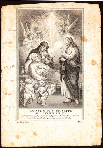 The Death of Saint Joseph by Anonymous Anonymous