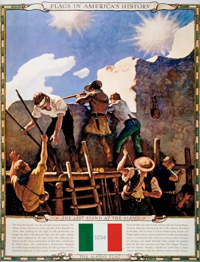 The Last Stand at the Alamo by Anonymous Anonymous