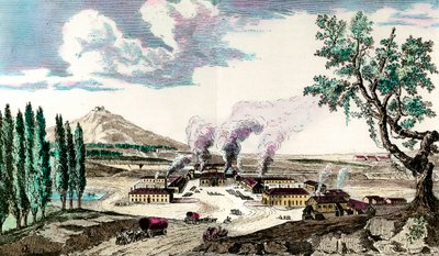 The Royal Foundry at the Creusot by Anonymous Anonymous