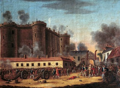 The Seizure of the Bastille on July 14, 1789 and the Arrest of Monsieur de Launay by Anonymous Anonymous