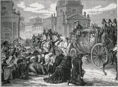 The Triumphant Entry of Pope Pius VII in Rome, 24 May 1814 by Anonymous Anonymous