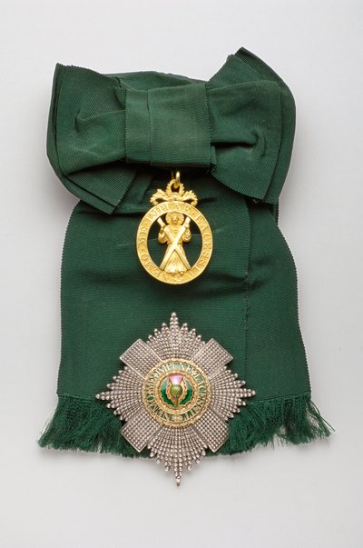 United Kingdom - Order of the Thistle: Badge, Prescription Model by Anonymous Anonymous