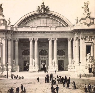 Universal Exposition of 1900 in Paris: Entrance of the Grand Palais by Anonymous Anonymous