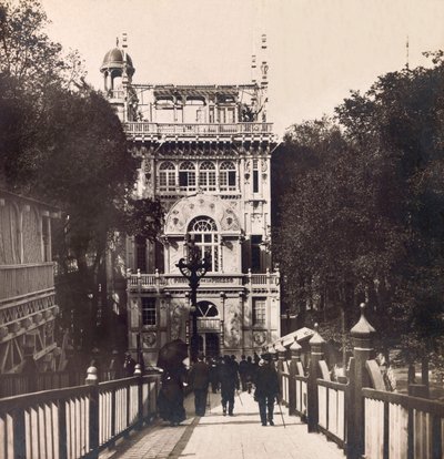 Universal Exposition of 1900 in Paris: The Pavilion of the Press by Anonymous Anonymous