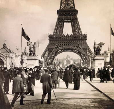 Universal Exposition of 1900 in Paris: View taken at Champs de Mars - Private collection by Anonymous Anonymous