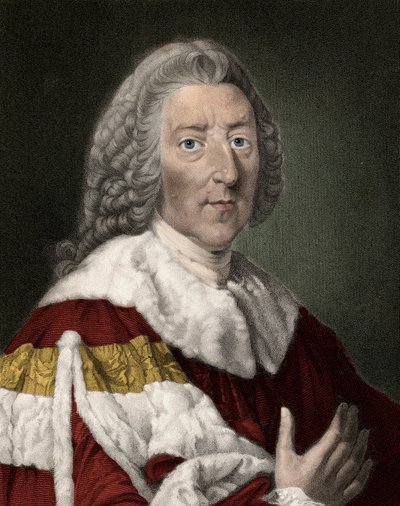 William Pitt the Elder, English statesman by Anonymous Anonymous