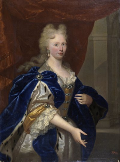 Portrait of Maria Josepha of Austria (1699-1757), Queen of Poland by Anonymous Anonymous