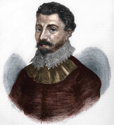 Portrait of Sir Francis Drake, English navigator and privateer by Anonymous Anonymous