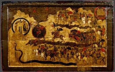 Blessed Be the Host of the King of Heaven, 16th century by Anonymous Russian icon painter