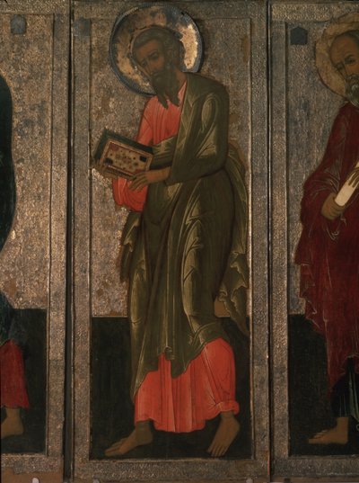 Saint Matthew the Apostle (from the Deesis range) by Anonymous Russian icon painter