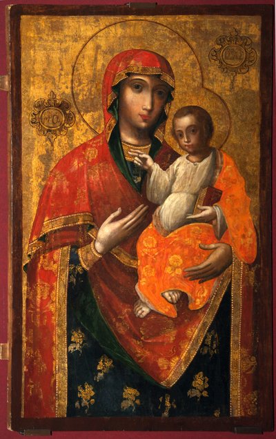 The Ilyin-Chernigov Icon of the Mother of God, 18th century by Anonymous Russian icon painter