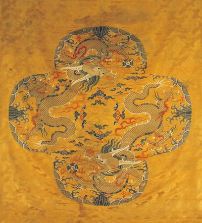 Dragon Silk Brocade Fabric, End of 16th Century by Anonymous master.