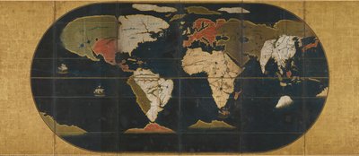 Map of the World, 16th century by Anonymous master.