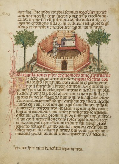 Aimo and Vermondo Holding Up the Church of Saint Victor by Anovelo da Imbonate