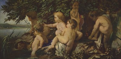 Bathing Children by Anselm Feuerbach