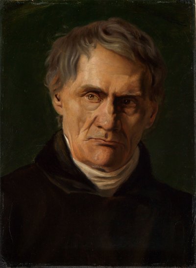 Portrait of an Older Gentleman by Anselm Feuerbach