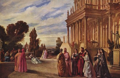 The Garden of Ariosto by Anselm Feuerbach