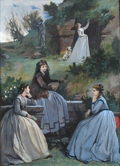 Spring Picture by Anselm Feuerbach