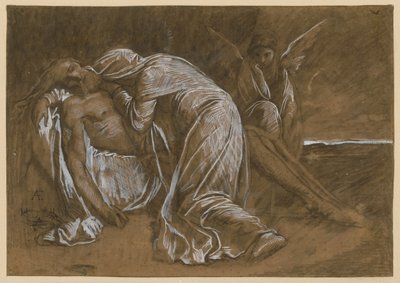 Mourning Women. Design for a Pietà by Anselm Feuerbach