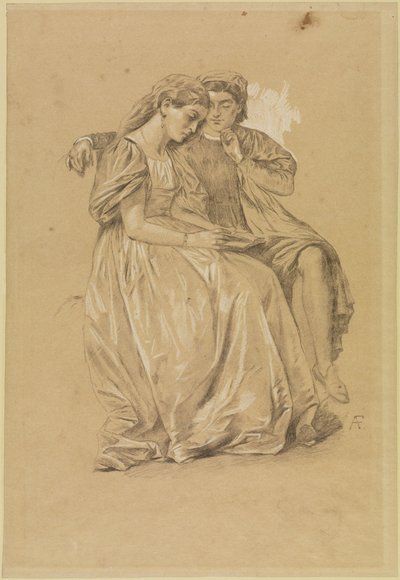 Paolo and Francesca (Copy) by Anselm Feuerbach