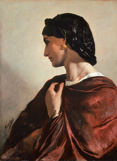 Portrait of Nanna by Anselm Feuerbach
