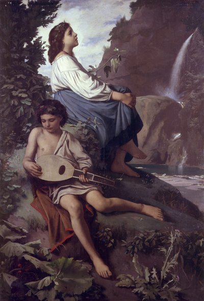 Memory of Tivoli by Anselm Feuerbach