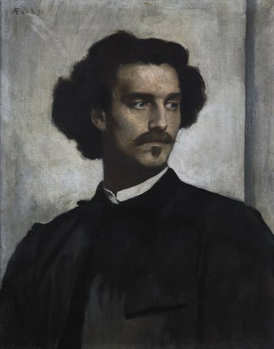 Self-Portrait by Anselm Feuerbach