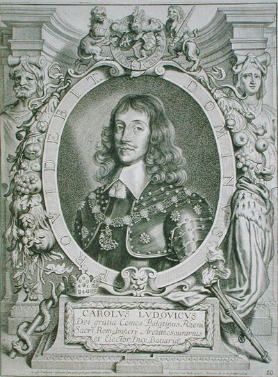 Charles Louis (1617-80) Elector of Palatine, from 