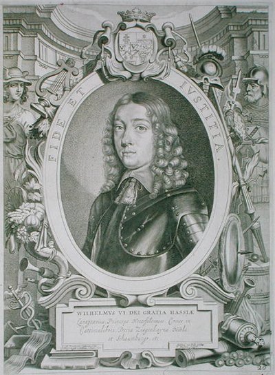 William VI (1629-63) Landgrave of Hesse-Cassel, from 